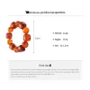 bracelet coréen en perles acryliques, carré irrégulier, rond, géométrique, pour femmes européennes et américaines, accessoires à main