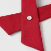 noeud papillon croisé pour uniforme d'étudiant, pour femmes et filles, uniforme scolaire, nœud papillon réglable, cravate pré attachée