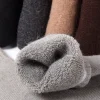 2025 nouveau hiver super plus épais chaussettes chaudes laine hommes femmes chaussettes solides chaussettes laine mérinos chaussettes contre la neige froide terry chaussettes