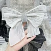 col brodé fleur nœud tridimensionnel pour vêtements pour femmes, patch de décoration de robe, accessoires de revers de corsage