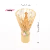 fouet chasen en bambou pour cérémonie japonaise, pour thé vert matcha, pendentif en fleur de cerisier, outil de cuisine, accessoire de brosse à thé
