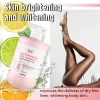 ailke ensemble blanchissant au glutathion et à la vitamine c, hydratant, peau lisse, réduit les taches foncées, hydratation, même le teint