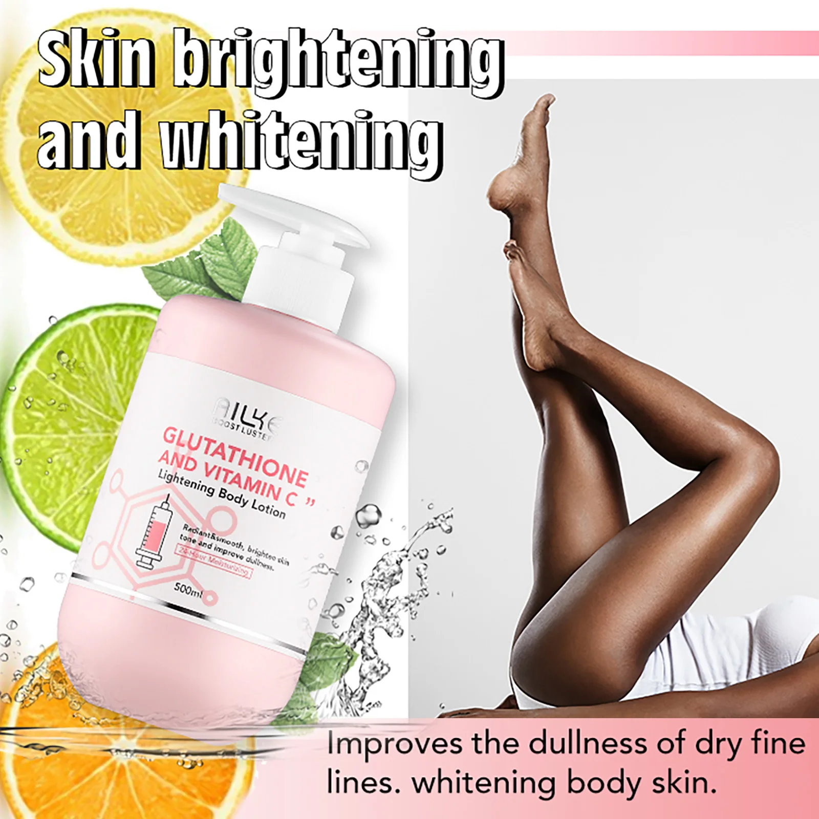 ailke ensemble blanchissant au glutathion et à la vitamine c, hydratant, peau lisse, réduit les taches foncées, hydratation, même le teint ailke ensemble blanchissant au glutathion et à la vitamine c, hydratant, peau lisse, réduit les taches foncées, hydratation, même le teint