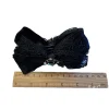 accessoire de cheveux coréen style collégial tissu doux découpé grand nœud pince banane pince verticale élastique pour queue de cheval épingle à cheveux chapeaux