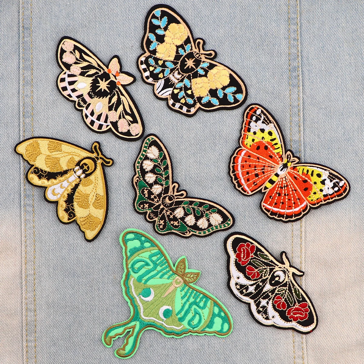 patchs papillon pour vêtements, ruban violet, patchs brodés, badges à coudre de dessin animé, fer sur patch, accessoires pour vêtements diy patchs papillon pour vêtements, ruban violet, patchs brodés, badges à coudre de dessin animé, fer sur patch, accessoires pour vêtements diy
