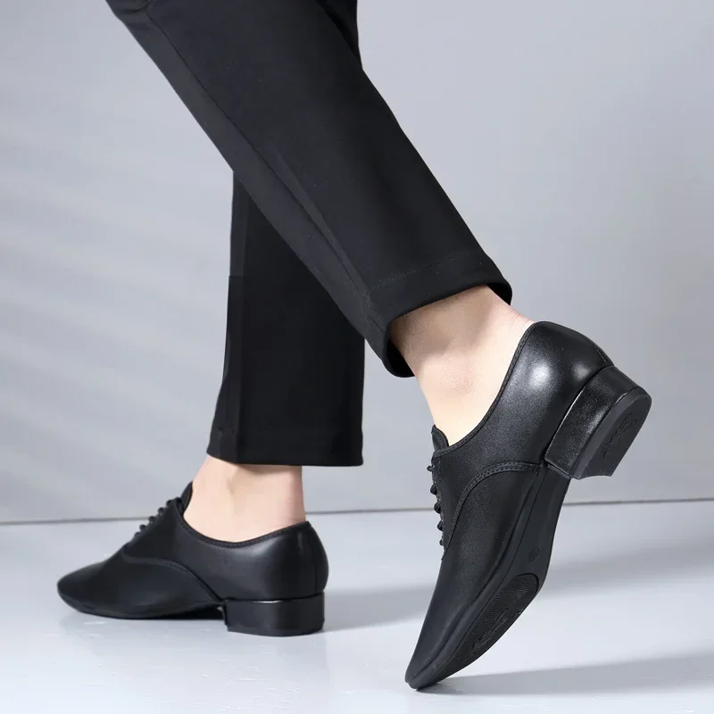 chaussures de danse salsa hommes chaussures de danse latine en cuir véritable semelle souple hommes tango salle de bal chaussures de danse modernes baskets homme adulte chaussures de danse salsa hommes chaussures de danse latine en cuir véritable semelle souple hommes tango salle de bal chaussures de danse modernes baskets homme adulte