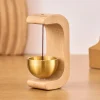 carillons éoliens japonais en bois, sonnette sans fil, sonnette de porte d'entrée, cloche à vent décorative pour ouverture de la maison, décorations suspendues