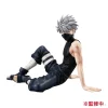 figurine de dessin animé naruto shippuuden hatake kakashi, 9cm, étoiles de posture assise, modèle de collection en pvc, cadeaux d'anniversaire, jouets d'ornements