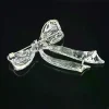 broches ornementales chics avec nœud en perles et strass vintage ; accessoire flexible pour tous les cadeaux de tenue pour femmes.