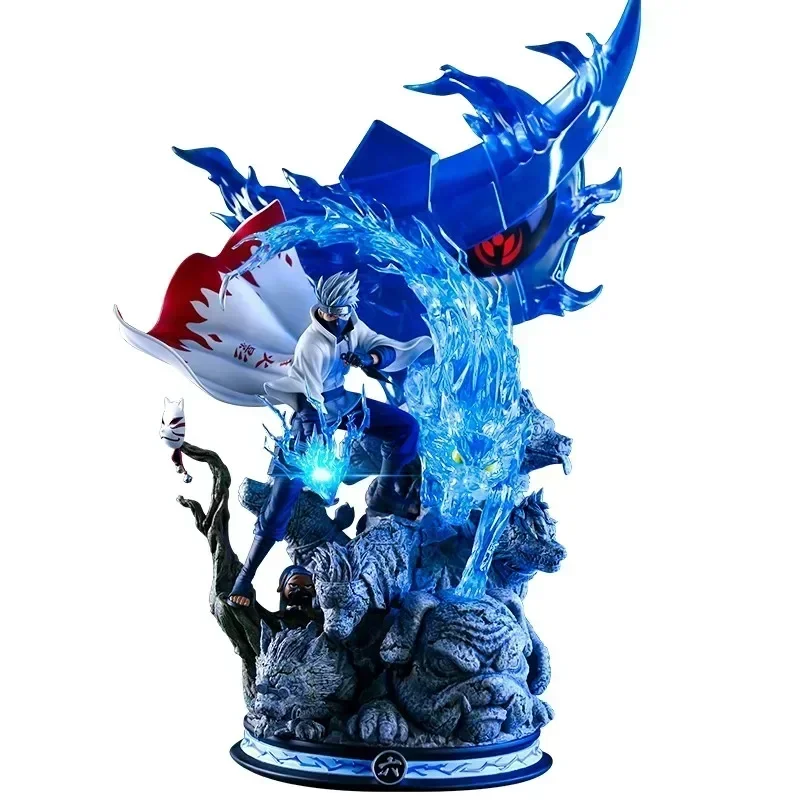 26,5 cm anime naruto figurines debout kakashi pvc statue collection figurines chambre ornement à la main garçon anniversaire jouet cadeaux 26,5 cm anime naruto figurines debout kakashi pvc statue collection figurines chambre ornement à la main garçon anniversaire jouet cadeaux