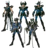 19cm Anime foncé Saint Seiya Figure Phoenix Ikki Hyoga Seiya Shiryu figurines jouet PVC boîte Figure Collection décoration