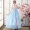robe hanbok coréenne pour femmes, ancien costume traditionnel de danse sur scène, vêtements asiatiques, palais de dame, gril de danse de mariage coréen