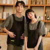 Tablier gilet de Style japonais, plusieurs poches réglables, résistant à la saleté, bretelles élargies, tablier de cuisine à la mode pour femmes Tablier gilet de Style japonais, plusieurs poches réglables, résistant à la saleté, bretelles élargies, tablier de cuisine à la mode pour femmes