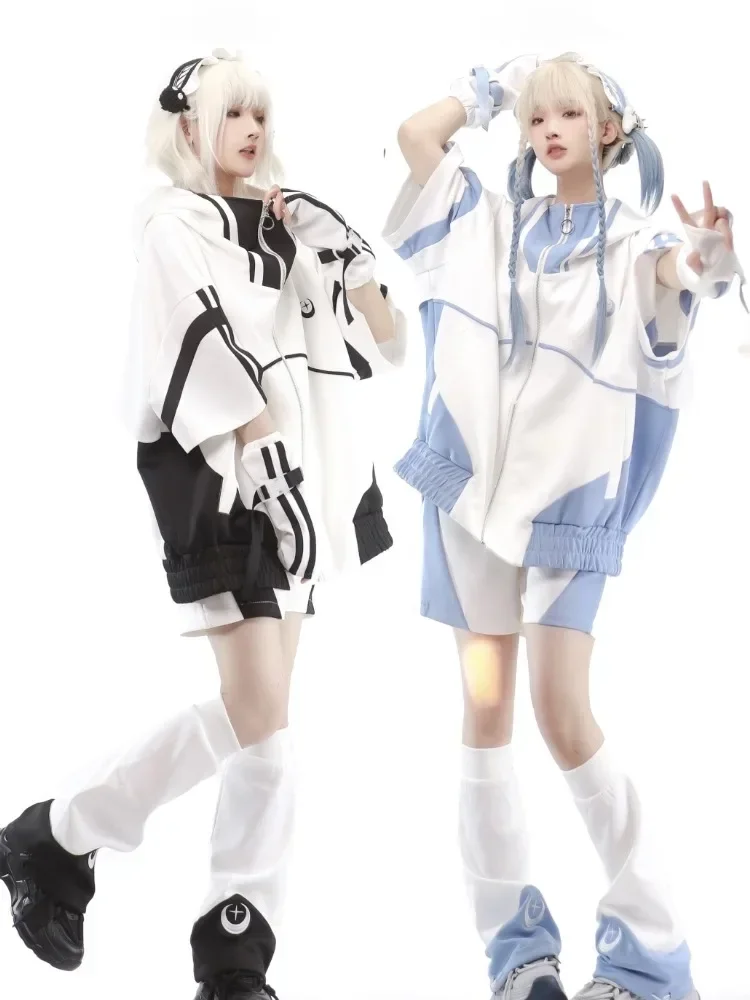 sweat à capuche surdimensionné harajuku, streetwear, manteaux japonais vintage pour femmes, vestes esthétiques amples y2k, nouveaux hauts décontractés grunge avec fermeture éclair, 2025 sweat à capuche surdimensionné harajuku, streetwear, manteaux japonais vintage pour femmes, vestes esthétiques amples y2k, nouveaux hauts décontractés grunge avec fermeture éclair, 2025