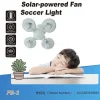 la lumière de fan de football à énergie solaire modèle 2025 est une lumière de ventilateur.