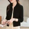 cardigan tricoté veste femmes vêtements printemps hiver 2025 nouveau style col mi haut survêtement pull femme décontracté dames hauts