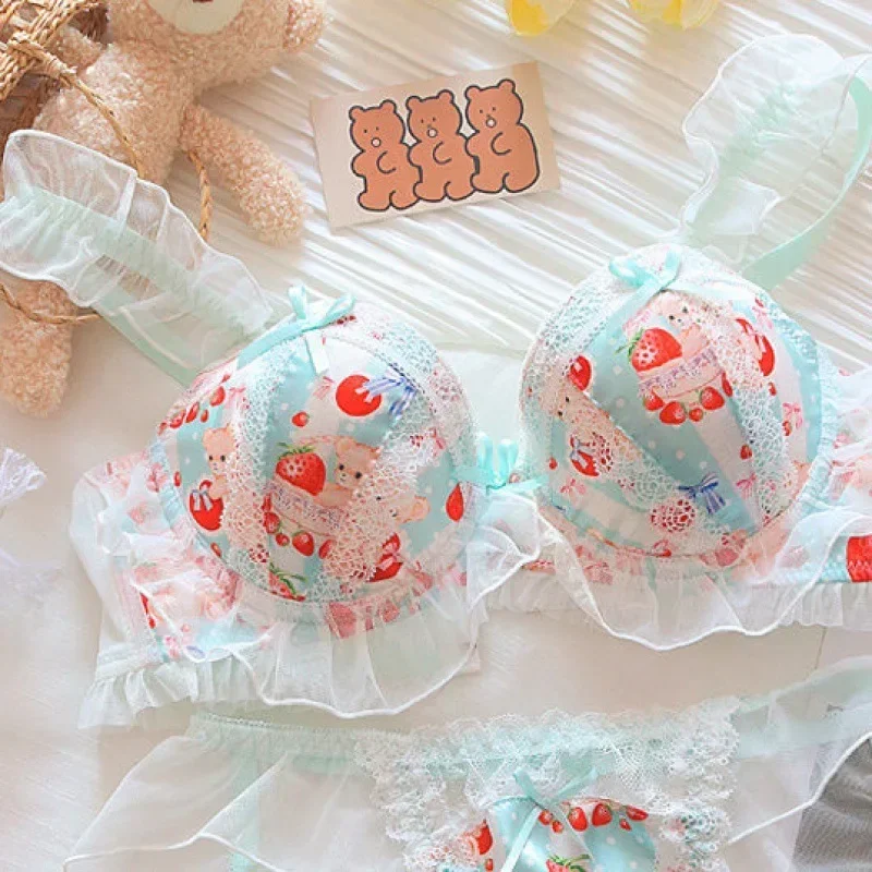 sous vêtements japonais mignons pour femmes sans anneau, couverture de soutien gorge africcup princesse lolita mignon sous vêtements japonais mignons pour femmes sans anneau, couverture de soutien gorge africcup princesse lolita mignon