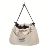 organisateurs de rangement en toile à cordon de serrage, sac à doublure multi poches, sac léger séparateur, sac de rangement de voyage portable
