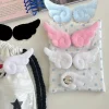 1 paire de petites ailes d'ange, broche de style japonais, décor de vêtements doux y2k, peluche aile d'ange, broche moelleuse, décoration de sac