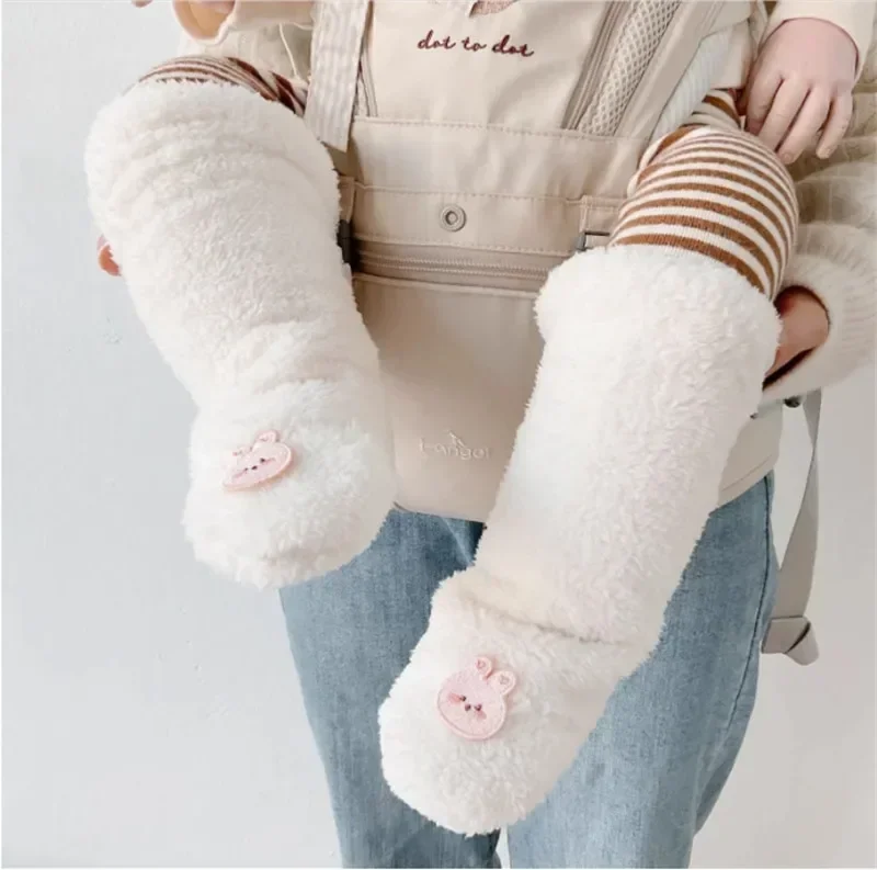chaussettes d'hiver pour bébé, chaussettes longues épaisses et chaudes pour tout petits, blanches, en peluche, pour nouveau né, antidérapantes, accessoires pour bébé, automne et hiver chaussettes d'hiver pour bébé, chaussettes longues épaisses et chaudes pour tout petits, blanches, en peluche, pour nouveau né, antidérapantes, accessoires pour bébé, automne et hiver