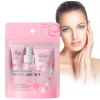 sakura ensembles de soins de la peau pour femme, crème pour le visage, essence pour le visage, sérum pour les yeux, produit de soin de la peau, coffret cadeau, kit de 3 pièces