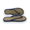 femmes tongs plates pantoufles confortables sandales antidérapantes bambou rotin tongs maison salle de bain mode pantoufles zapatos