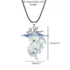 e21f luminous mens animal dragon collier pendeur dans le cadeau d'halloween bijoux