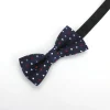 noeud papillon en soie à pois pour hommes, cravate formelle pour garçons, mode masculine, affaires, mariage, chemise habillée masculine, cadeau de marque de légumes krawatte