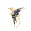 Broche phénix exquise et à la mode, 1 pièce, accessoires de bijoux créatifs rétro animaux, cadeau tendance de fête, vente en gros, 2025 Broche phénix exquise et à la mode, 1 pièce, accessoires de bijoux créatifs rétro animaux, cadeau tendance de fête, vente en gros, 2025