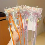 Épingles à cheveux traditionnelles chinoises à pampilles, pinces à cheveux Hanfu féeriques Step-Shake, cadeau pour filles