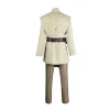 costume jedi obi wan cosplay, déguisement d'halloween, tenues de fête de carnaval