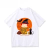 yayoi kusama camisetas artiste japonais citrouille camisa coton à manches courtes vêtements décontracté col rond art impression graphique t shirts