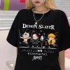 T-shirt Demon Slayer d’anime japonais, T-shirt unisexe Kawaii Kimetsu No Yaiba pour femmes, T-shirt drôle Tanjirou Kamado T-shirt Demon Slayer d’anime japonais, T-shirt unisexe Kawaii Kimetsu No Yaiba pour femmes, T-shirt drôle Tanjirou Kamado