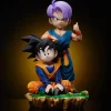 25cm dragon ball fils goten figure gotenks torankusu figure troncs anime figurine pvc collection modèle bureau décor statue jouet cadeau