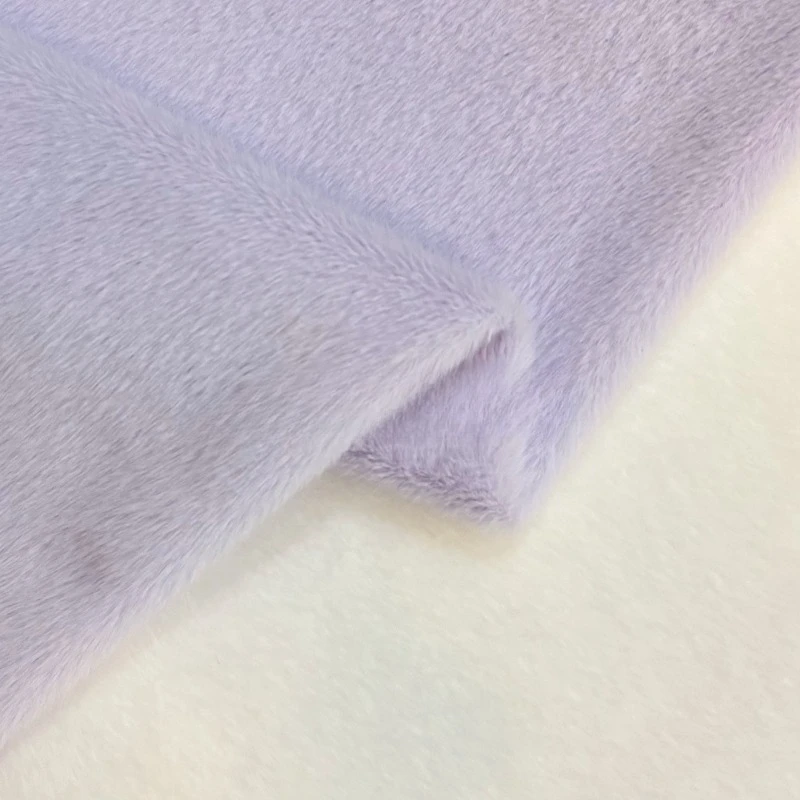tissu court en peluche en fourrure de vison, fait à la main, vendu au mètre, matériel de vente en gros, bricolage, couture tissu court en peluche en fourrure de vison, fait à la main, vendu au mètre, matériel de vente en gros, bricolage, couture