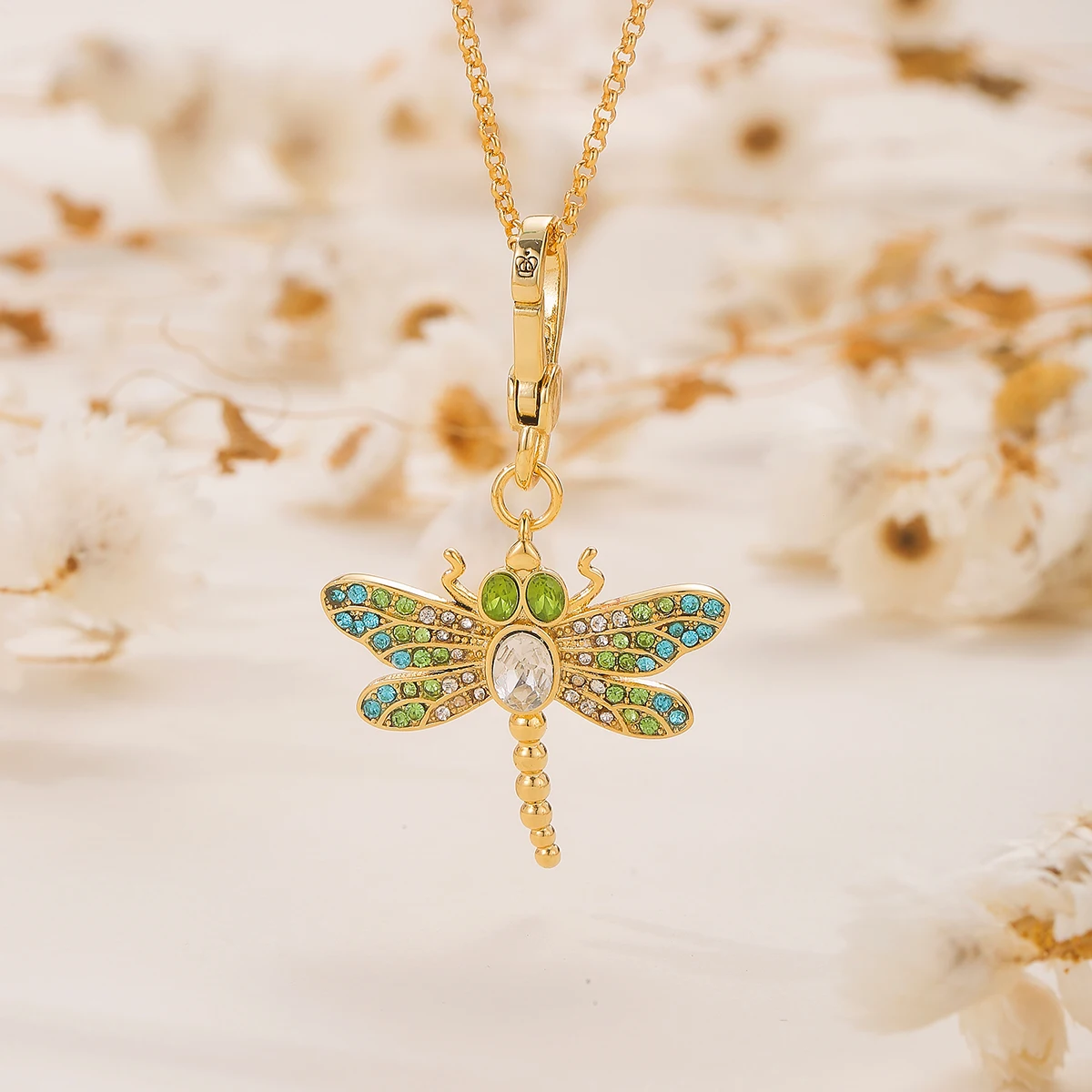 Collier libellule en diamant émail exquis, 1 pièce, Design, accessoires de décoration de pull mignon, bijoux cadeau de fête de noël Collier libellule en diamant émail exquis, 1 pièce, Design, accessoires de décoration de pull mignon, bijoux cadeau de fête de noël