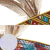 bandeau pour cheveux pour fête, couvre chef pour femmes, accessoire de coiffure à clapet, couvre chef de costume, maquillage indien pour enfant
