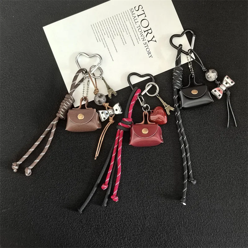 porte clés de voiture à nœud chinois, décoration de sac, accessoires à nœud tissé à la mode porte clés de voiture à nœud chinois, décoration de sac, accessoires à nœud tissé à la mode