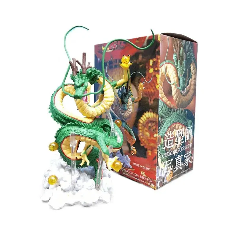 Dragon Ball créateur vert Shenron Animation Figurine en vinyle modèle jouets Dragon Ball créateur vert Shenron Animation Figurine en vinyle modèle jouets
