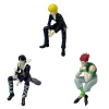figurine de dessin animé hunter × hunter kurapika, 13cm, chrollo illumi hisoka, collection de figurines, bouchon de nouilles, modèle de jouets cadeaux