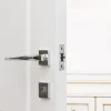 loquet tubulaire en alliage de zinc pour porte suspendue, quincaillerie de porte, réversible, droitier, rotatif, 40mm