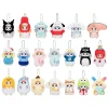kawaii sanrio peluche porte clés pendentif dessin animé mofusand requin chat travestissement hello kitty kuromi poupée trucs sac à dos décor cadeau