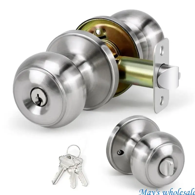 handles porte verrouillage d'entrée poignée bouton porte rond pour les passages d'entrée lock 448a handles porte verrouillage d'entrée poignée bouton porte rond pour les passages d'entrée lock 448a