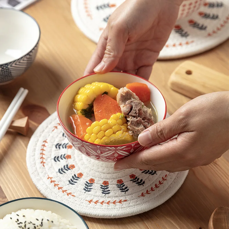 ensemble de vaisselle japonaise, bol à soupe créatif en céramique, bol à riz, bol à fruits, bol ménager, vaisselle de cuisine ensemble de vaisselle japonaise, bol à soupe créatif en céramique, bol à riz, bol à fruits, bol ménager, vaisselle de cuisine