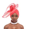 auto gele nigwin turbans chapeaux pour femmes, cravate de sauna africaine, bonnets, head wraps, big flower hijab, sauna planchers f, wedding cap