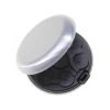 distributeur de pièces de monnaie japonais rond, porte monnaie, porte monnaie, boîte de rangement, porte monnaie en plastique en alliage d'aluminium