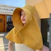 chapeaux d'été pour femmes, protection uv anti cou, pare soleil pour dames, pêche, randonnée, châle à large bord, protection solaire, casquette queue de cheval