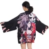 kimono anime japonais pour femme, cardigan, costume mensamurai, streetwear, vêtements asiatiques japonais, miharakumozambique, nouveau, 2024