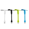 mini ventilateur portable flexible, pour power bank, ordinateur portable, refroidissement d'été, pour téléphone portable, gadgets usb
