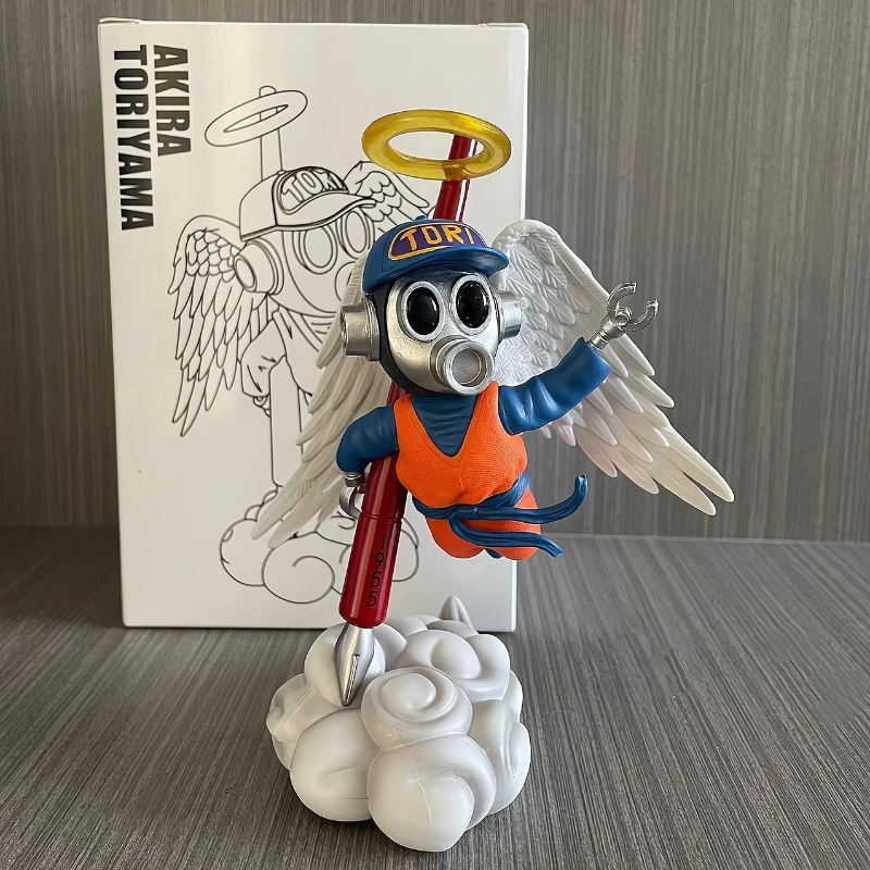 Figurine de dessin animé Dragon Ball Toriyama Akira, 20cm, modèle périphérique, scène, décoration de bureau, ornements, cadeaux d’anniversaire, jouets Figurine de dessin animé Dragon Ball Toriyama Akira, 20cm, modèle périphérique, scène, décoration de bureau, ornements, cadeaux d’anniversaire, jouets